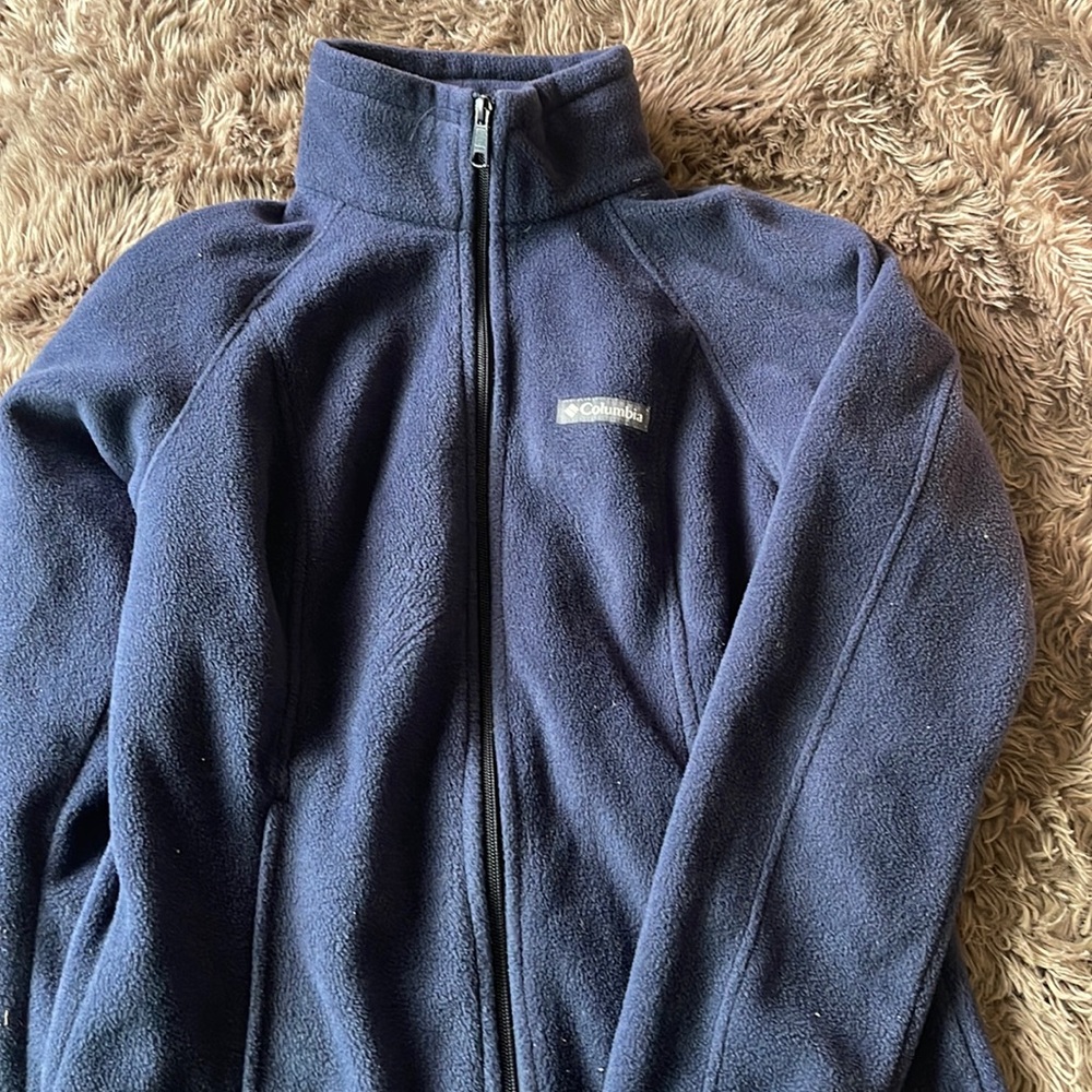 Dark blue Columbia fleece